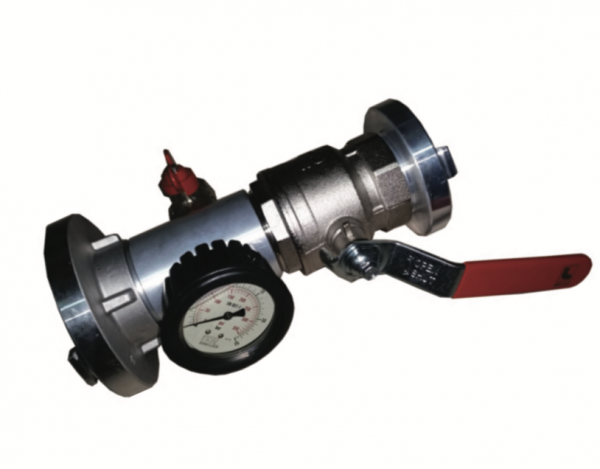 TKW Prüfarmatur Belüfterventil DN25 für Prüfung von Trinkwasserschutzarmaturen